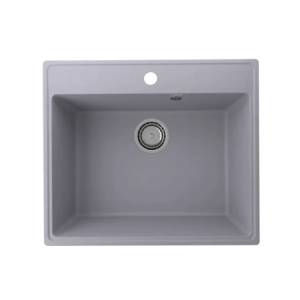 Кухонная мойка из кварцевого композита Ulgran Quartz Forte 580 Бетон Кухонная мойка из кварцевого композита Ulgran Quartz Forte 580 Бетон