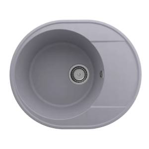 Кухонная мойка из кварцевого композита Ulgran Quartz Nora 585 Бетон Кухонная мойка из кварцевого композита Ulgran Quartz Nora 585 Бетон