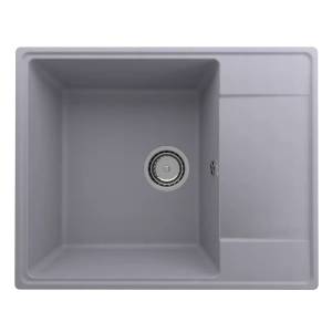 Кухонная мойка из кварцевого композита Ulgran Quartz Prima 605 Бетон Кухонная мойка из кварцевого композита Ulgran Quartz Prima 605 Бетон