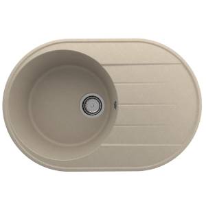 Кухонная мойка из кварцевого композита Ulgran Quartz Nora 750 Десерт Кухонная мойка из кварцевого композита Ulgran Quartz Nora 750 Десерт