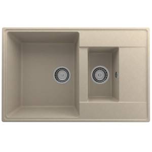 Кухонная мойка из кварцевого композита Ulgran Quartz Prima 780 1,5K Десерт Кухонная мойка из кварцевого композита Ulgran Quartz Prima 780 1,5K Десерт