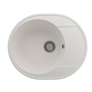 Кухонная мойка из кварцевого композита Ulgran Quartz Nora 585 Жасмин Кухонная мойка из кварцевого композита Ulgran Quartz Nora 585 Жасмин