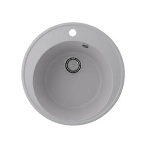 Кухонная мойка из кварцевого композита Ulgran Quartz Nora 485 Платина Кухонная мойка из кварцевого композита Ulgran Quartz Nora 485 Платина