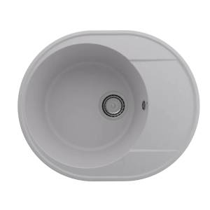Кухонная мойка из кварцевого композита Ulgran Quartz Nora 585 Платина Кухонная мойка из кварцевого композита Ulgran Quartz Nora 585 Платина