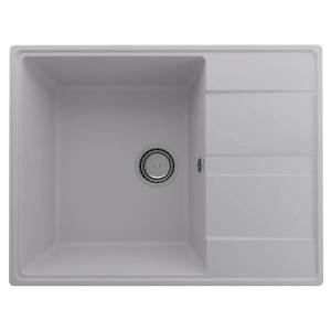 Кухонная мойка из кварцевого композита Ulgran Quartz Prima 650 Платина Кухонная мойка из кварцевого композита Ulgran Quartz Prima 650 Платина