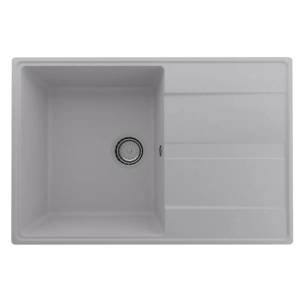Кухонная мойка из кварцевого композита Ulgran Quartz Prima 750 Платина Кухонная мойка из кварцевого композита Ulgran Quartz Prima 750 Платина
