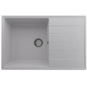 Кухонная мойка из кварцевого композита Ulgran Quartz Prima 780 Платина Кухонная мойка из кварцевого композита Ulgran Quartz Prima 780 Платина