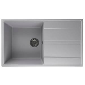 Кухонная мойка из кварцевого композита Ulgran Quartz Prima 850 Платина Кухонная мойка из кварцевого композита Ulgran Quartz Prima 850 Платина