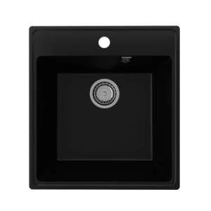 Кухонная мойка из кварцевого композита Ulgran Quartz Forte 460 Уголь Кухонная мойка из кварцевого композита Ulgran Quartz Forte 460 Уголь