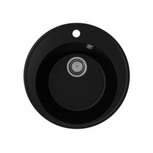 Кухонная мойка из кварцевого композита Ulgran Quartz Nora 485 Уголь Кухонная мойка из кварцевого композита Ulgran Quartz Nora 485 Уголь