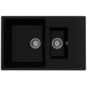 Кухонная мойка из кварцевого композита Ulgran Quartz Prima 780 1,5 K Уголь Кухонная мойка из кварцевого композита Ulgran Quartz Prima 780 1,5 K Уголь