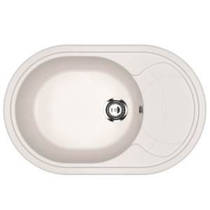 Мойка для кухни из искусственного мрамора Ulgran U-610 Белый Мойка для кухни из искусственного мрамора Ulgran U-610 Белый