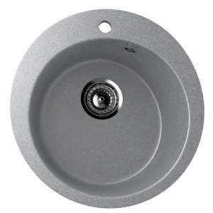 Мойка для кухни из искусственного мрамора Ulgran U-405 Графитовый Мойка для кухни из искусственного мрамора Ulgran U-405 Графитовый