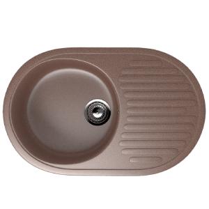 Мойка для кухни из искусственного мрамора Ulgran U-107 Терракот Мойка для кухни из искусственного мрамора Ulgran U-107 Терракот