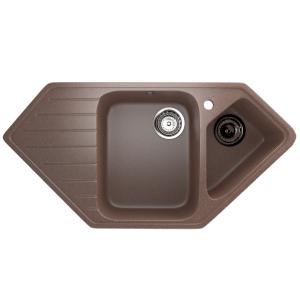 Мойка для кухни из искусственного мрамора Ulgran U-409 Терракот Мойка для кухни из искусственного мрамора Ulgran U-409 Терракот