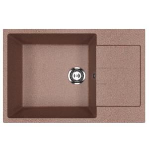Мойка для кухни из искусственного мрамора Ulgran U-602 Терракот Мойка для кухни из искусственного мрамора Ulgran U-602 Терракот