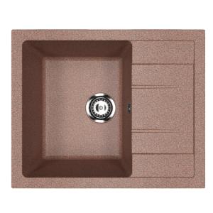 Мойка для кухни из искусственного мрамора Ulgran U-607 Терракот Мойка для кухни из искусственного мрамора Ulgran U-607 Терракот