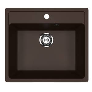 Мойка для кухни из искусственного мрамора Ulgran U-104 Шоколад Мойка для кухни из искусственного мрамора Ulgran U-104 Шоколад