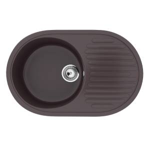 Мойка для кухни из искусственного мрамора Ulgran U-107 Шоколад Мойка для кухни из искусственного мрамора Ulgran U-107 Шоколад