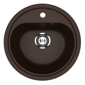 Мойка для кухни из искусственного мрамора Ulgran U-700 Шоколад Мойка для кухни из искусственного мрамора Ulgran U-700 Шоколад