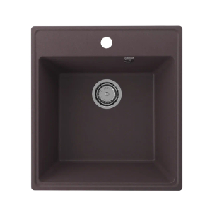 Кухонная мойка из кварцевого композита Ulgran Quartz Forte 460 Трюфель Кухонная мойка из кварцевого композита Ulgran Quartz Forte 460 Трюфель