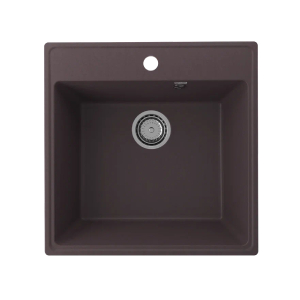 Кухонная мойка из кварцевого композита Ulgran Quartz Forte 505 Трюфель Кухонная мойка из кварцевого композита Ulgran Quartz Forte 505 Трюфель