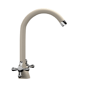 Смеситель для кухни Ulgran Classic U-012 Бежевый Смеситель для кухни Ulgran Classic U-012 Бежевый