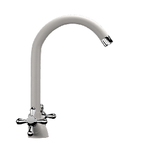 Смеситель для кухни Ulgran Classic U-012 Белый Смеситель для кухни Ulgran Classic U-012 Белый