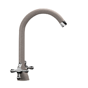 Смеситель для кухни Ulgran Classic U-012 Песочный Смеситель для кухни Ulgran Classic U-012 Песочный