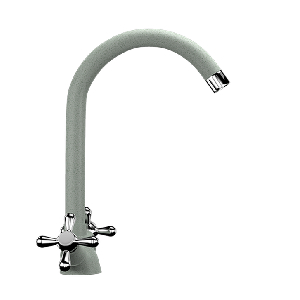Смеситель для кухни Ulgran Classic U-012 Серый Смеситель для кухни Ulgran Classic U-012 Серый