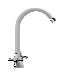 Смеситель для кухни Ulgran Classic U-012 Ультра-белый Смеситель для кухни Ulgran Classic U-012 Ультра-белый