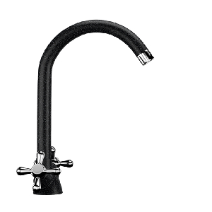 Смеситель для кухни Ulgran Classic U-012 Черный Смеситель для кухни Ulgran Classic U-012 Черный