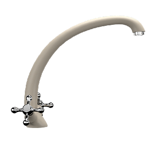 Смеситель для кухни Ulgran Classic U-013 Бежевый Смеситель для кухни Ulgran Classic U-013 Бежевый
