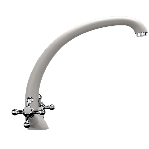 Смеситель для кухни Ulgran Classic U-013 Белый Смеситель для кухни Ulgran Classic U-013 Белый