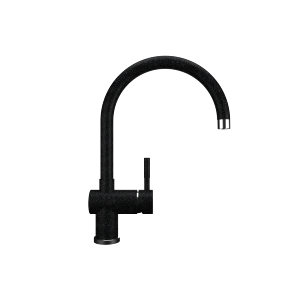 Кухонный смеситель Ulgran Quartz UQ-021 Черный Кухонный смеситель Ulgran Quartz UQ-021 Черный