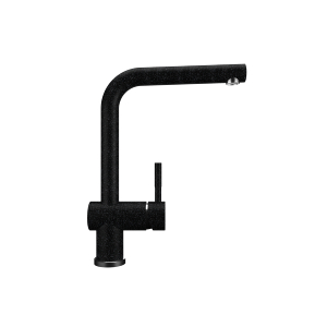 Кухонный смеситель Ulgran Quartz UQ-022 Черный Кухонный смеситель Ulgran Quartz UQ-022 Черный